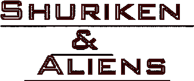 Shuriken and Aliens Логотип