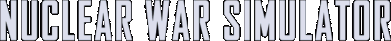 Nuclear War Simulator Логотип