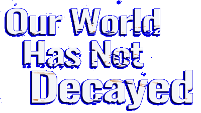 Our world has not decayed Логотип