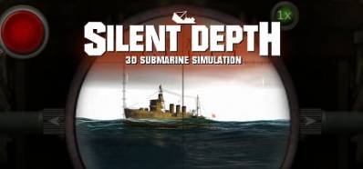 Silent Depth 3D Submarine Simulation Логотип