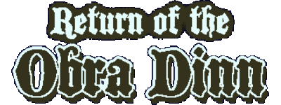Return of the Obra Dinn Логотип