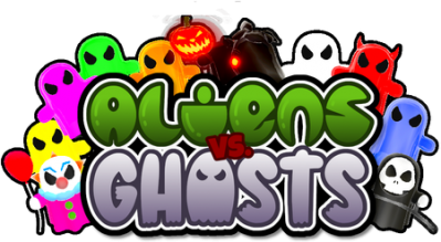 Aliens vs. Ghosts Логотип