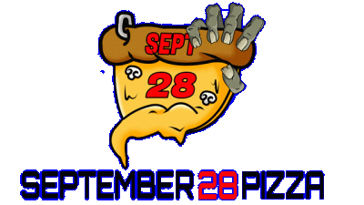 September 28 Pizza Логотип