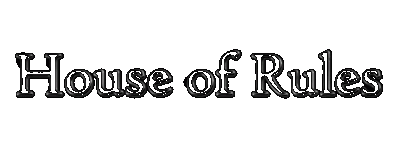House of Rules Логотип