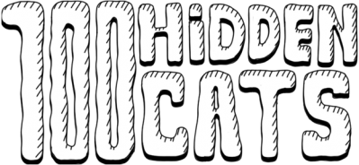 100 hidden cats Логотип