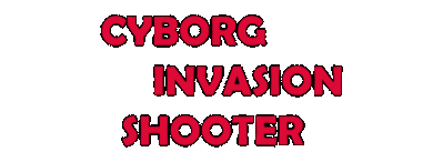 Cyborg Invasion Shooter Логотип
