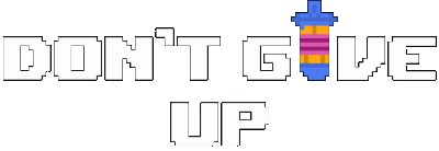 DON'T GIVE UP: A Cynical Tale Логотип