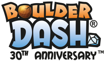 Boulder Dash - 30th Anniversary Логотип