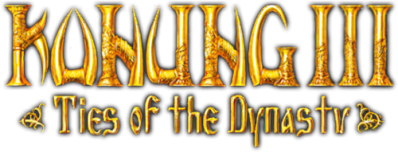 Konung 3: Ties of the Dynasty Логотип