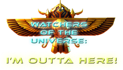 Watchers of the Universe: I'm outta here! Логотип