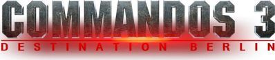 Commandos 3: Destination Berlin Логотип