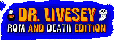 DR LIVESEY ROM AND DEATH EDITION Логотип