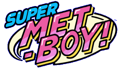 SUPER METBOY! Логотип