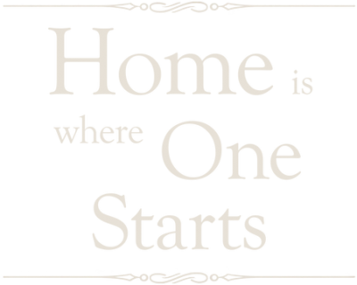 Home is Where One Starts... Логотип