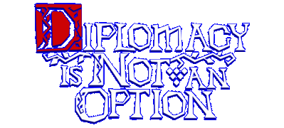 Diplomacy is Not an Option Логотип