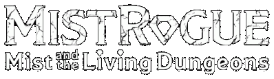 MISTROGUE: Mist and the Living Dungeons Логотип