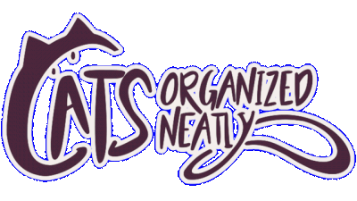 Cats Organized Neatly Логотип