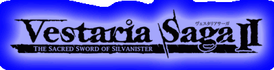 Vestaria Saga 2: The Sacred Sword of Silvanister Логотип