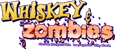 Whiskey and Zombies: The Great Southern Zombie Escape Логотип