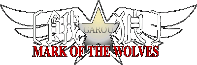 GAROU: MARK OF THE WOLVES Логотип