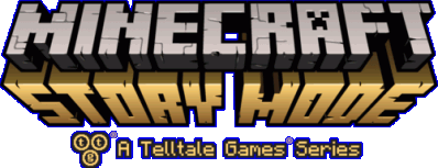 Minecraft: Story Mode - A Telltale Games Series Логотип