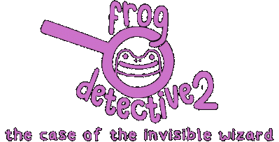 Frog Detective 2: The Case of the Invisible Wizard Логотип