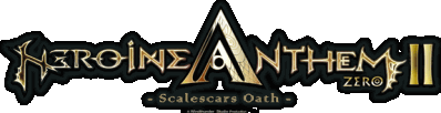 Heroine Anthem Zero 2: Scalescars Oath Логотип