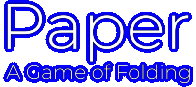 Paper - A Game of Folding Логотип