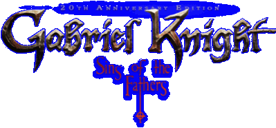 Gabriel Knight: Sins of the Fathers 20th Anniversary Edition Логотип