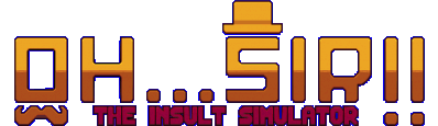 Oh...Sir!! The Insult Simulator Логотип