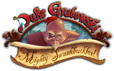 Duke Grabowski, Mighty Swashbuckler Логотип