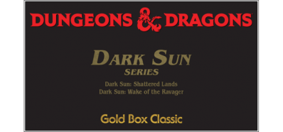 Dungeons and Dragons: Dark Sun Series Логотип