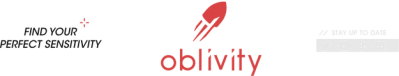 Oblivity - Find your perfect Sensitivity Логотип