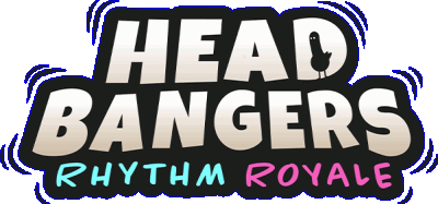 Headbangers: Rhythm Royale Логотип