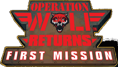Operation Wolf Returns: First Mission VR Логотип