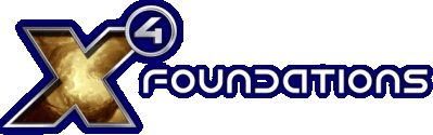 X4: Foundations Логотип