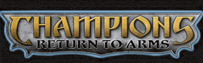 Champions Return To Arms Логотип