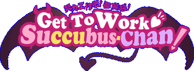 Get To Work, Succubus-Chan! Логотип