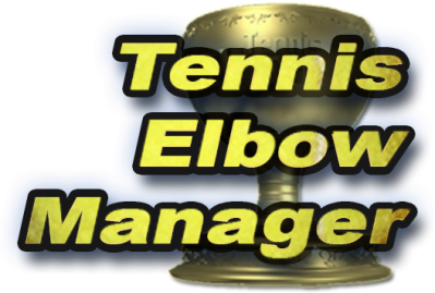 Tennis Elbow Manager Логотип