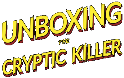 Unboxing the Cryptic Killer Логотип