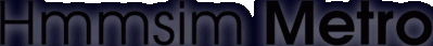 Hmmsim Metro Логотип
