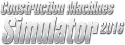 Construction Machines Simulator 2016 Логотип