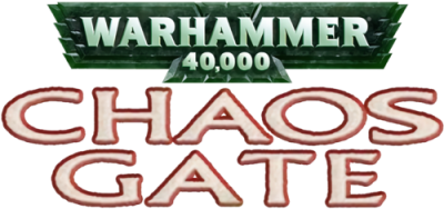 Warhammer 40000: Chaos Gate Логотип