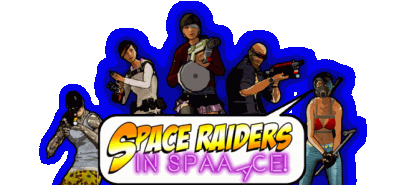 Space Raiders in Space Логотип