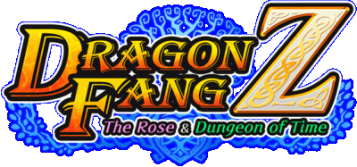 DragonFangZ - The Rose and Dungeon of Time Логотип