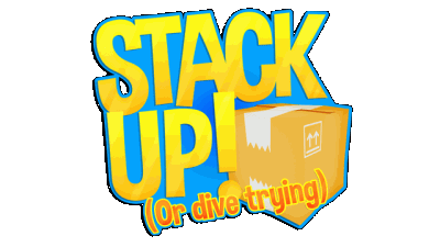 Stack Up! (or dive trying) Логотип