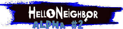 Hello Neighbor Alpha 2 Логотип
