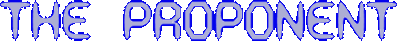 The Proponent Логотип