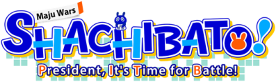 Shachibato! President, It's Time for Battle! Maju Wars Логотип