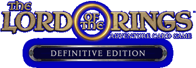 The Lord of the Rings: Adventure Card Game - Definitive Edition Логотип